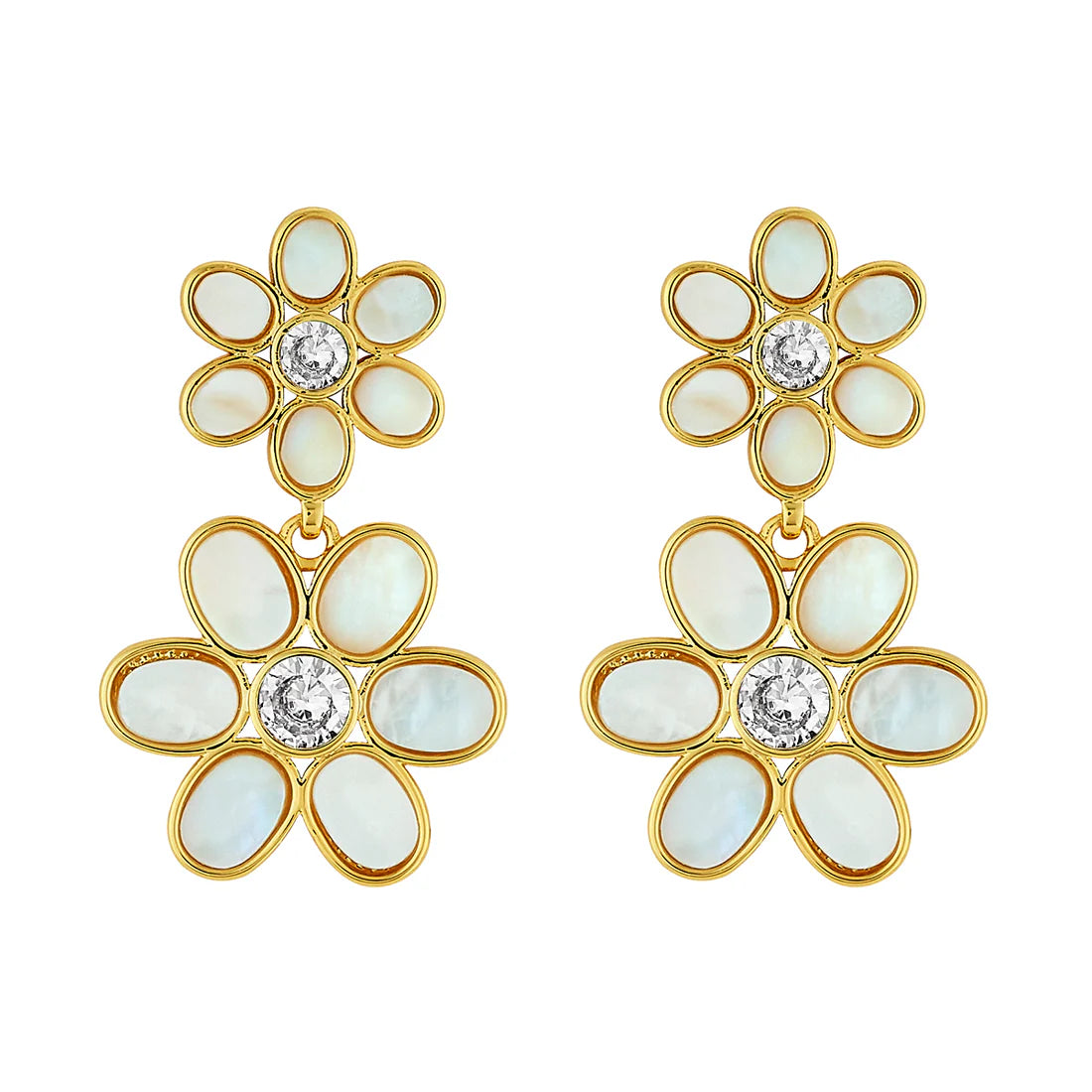 Opal Drop Earrings-Daisy Drops