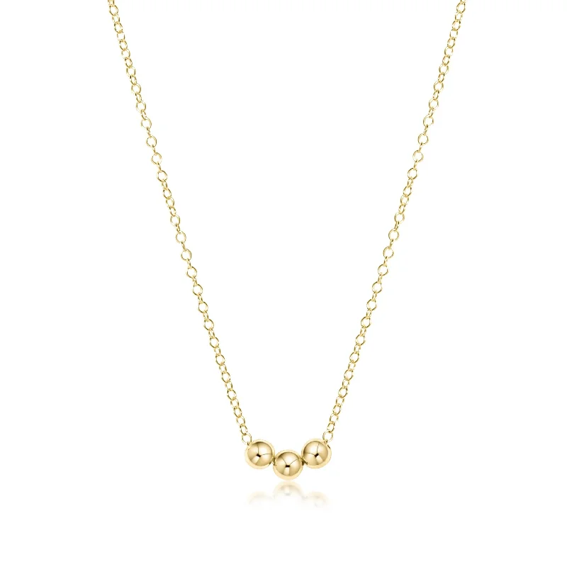 Classic Diamond Necklace-egirl 14" necklace gold - joy