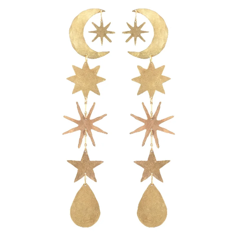 Small Drop Earrings-Golden Hour Earrings