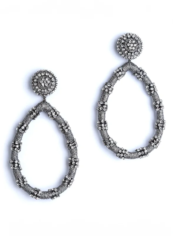 Fashion Earrings for Teenagers-Jackie Silver