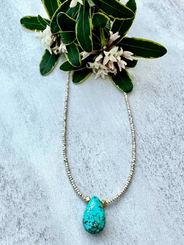 Classic Silver Necklace-Arizona Sky Necklace