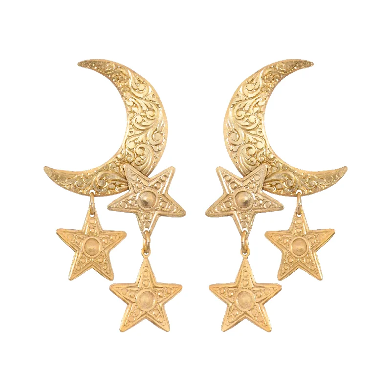 Luxury Fashion Earrings-Under The Moon