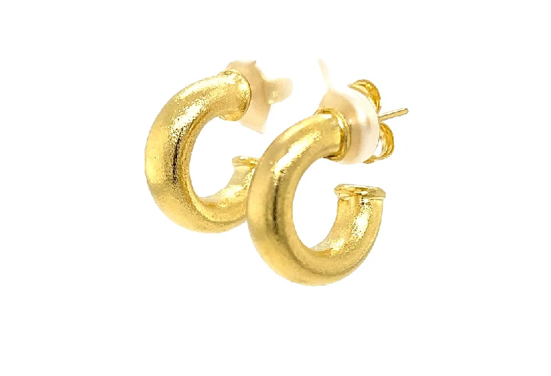 Luxury Bridal Earrings-"GIANNA" Hoop Earrings