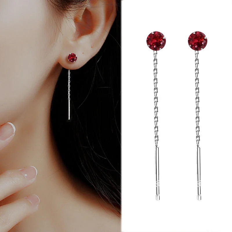 Redstone Hanging Earrings/Pair