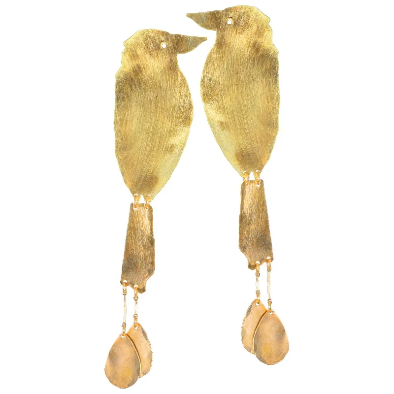 Bridesmaid Earrings-Motmot Earrings