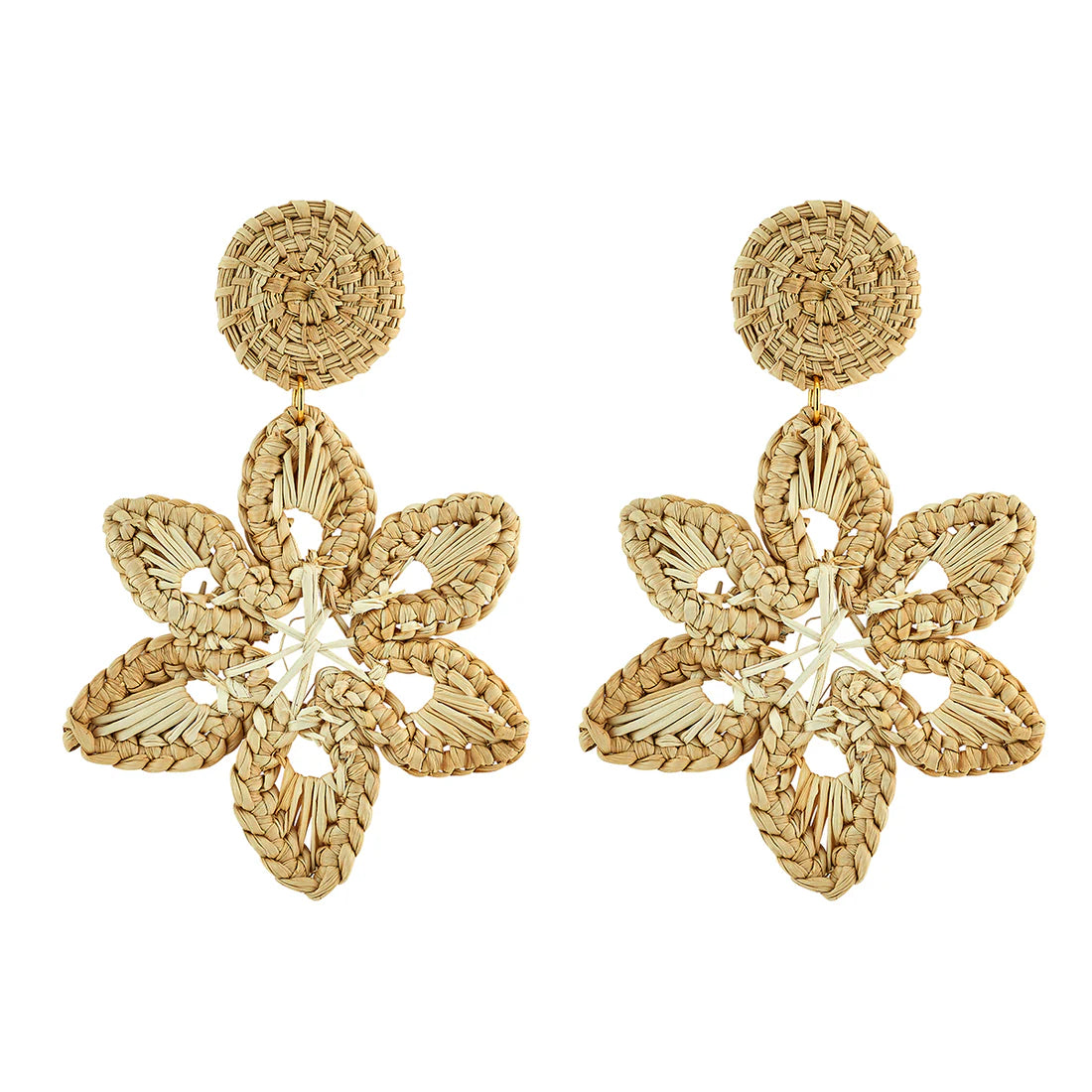 Stud Earrings for Bridesmaids-Rattan Celine