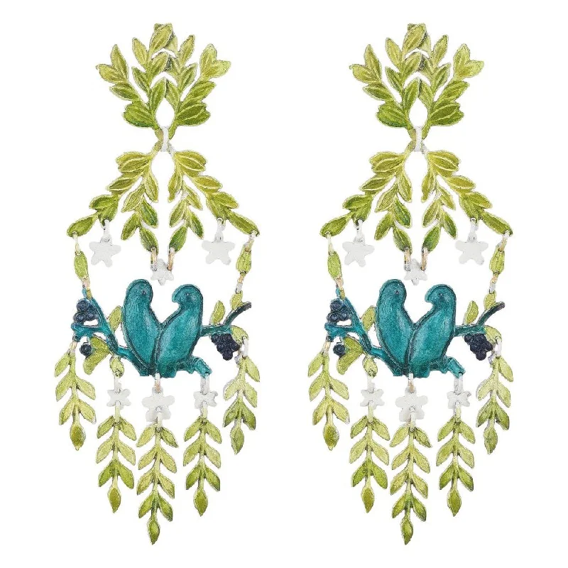 Chunky Drop Earrings-Paradise Lost Earrings