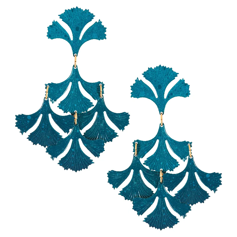 Custom Designed Earrings-Ocean Kalina Earrings