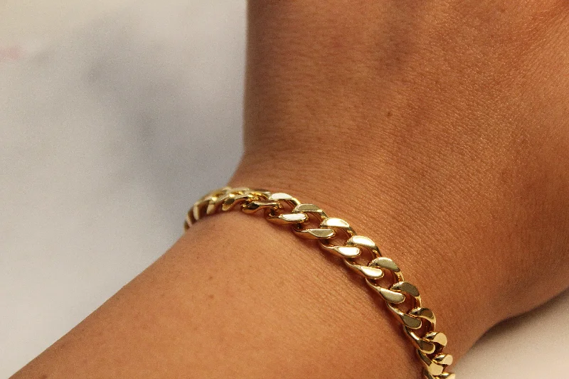 Men's Stainless Steel Bracelet-XL Cuban Link Bracelet