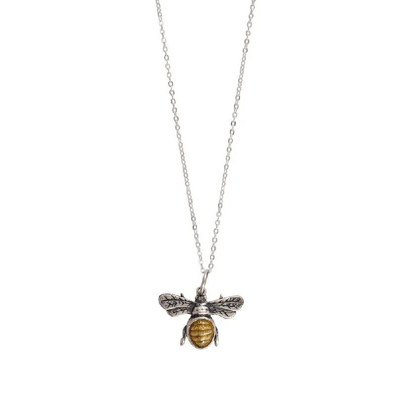 Geometric Gold Necklace-Sweet Bee Necklace