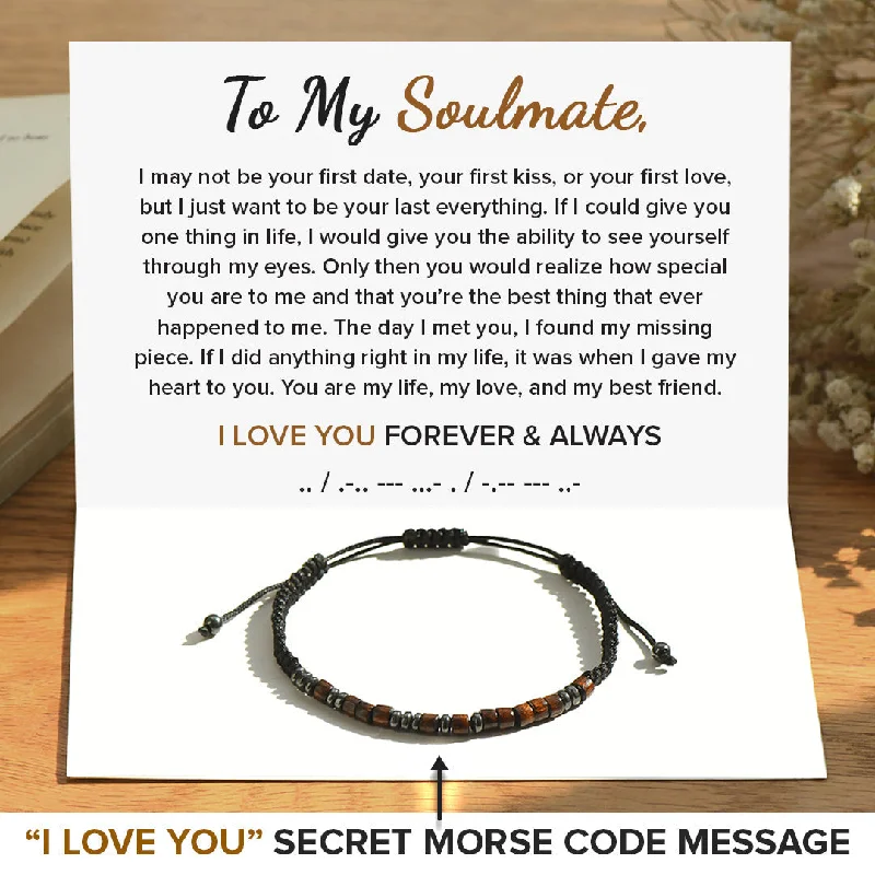 L Bracelet Soulmate Card