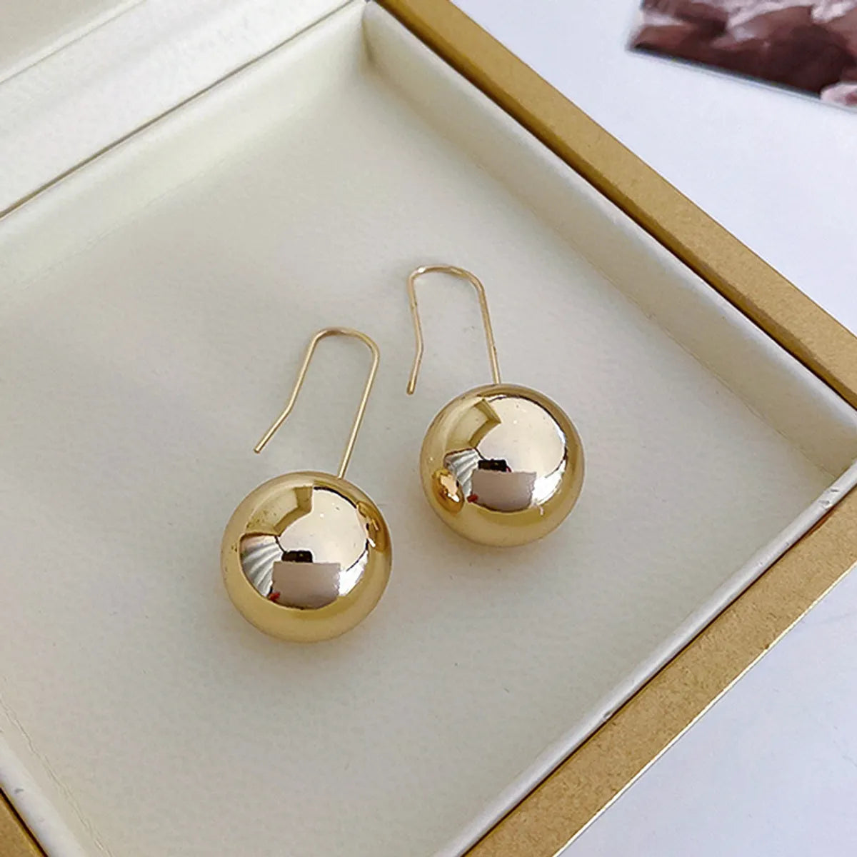 60# Ear Hook-Gold (Ball)