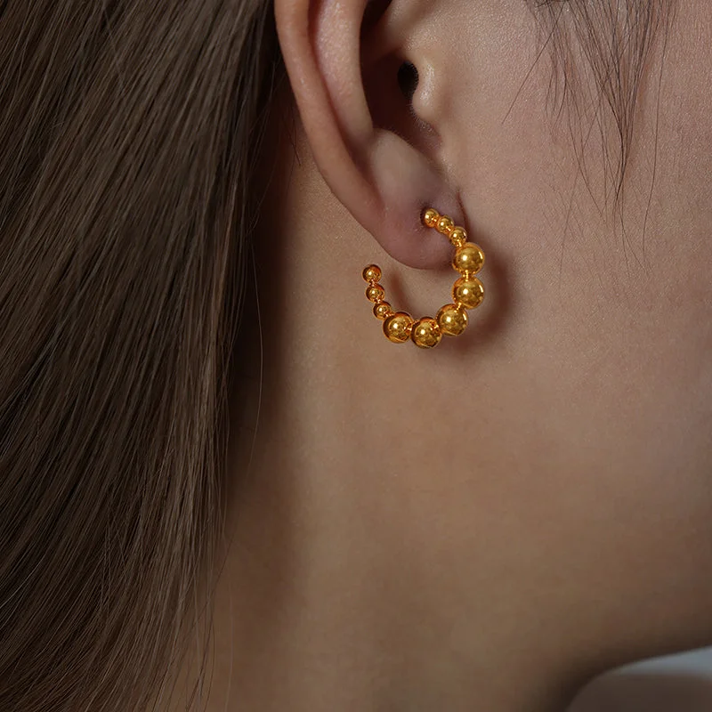 F1126-Gold Earrings