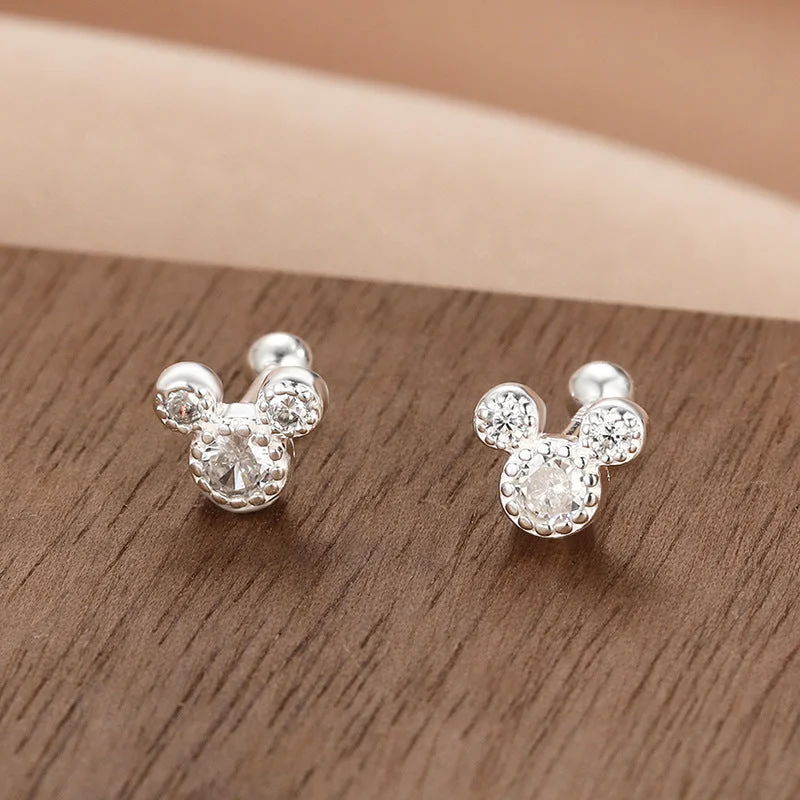 Mickey Screw Ear Studs