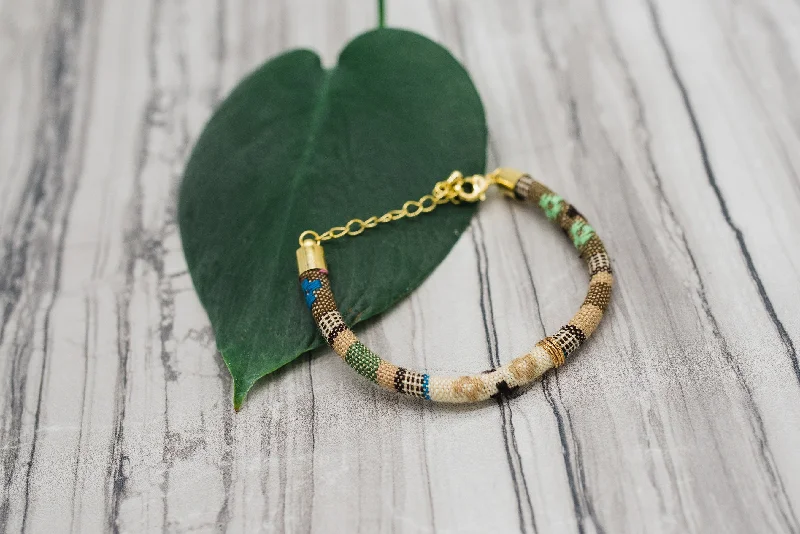 Stackable Gemstone Bracelets-Earth Tone Tipico Bracelet