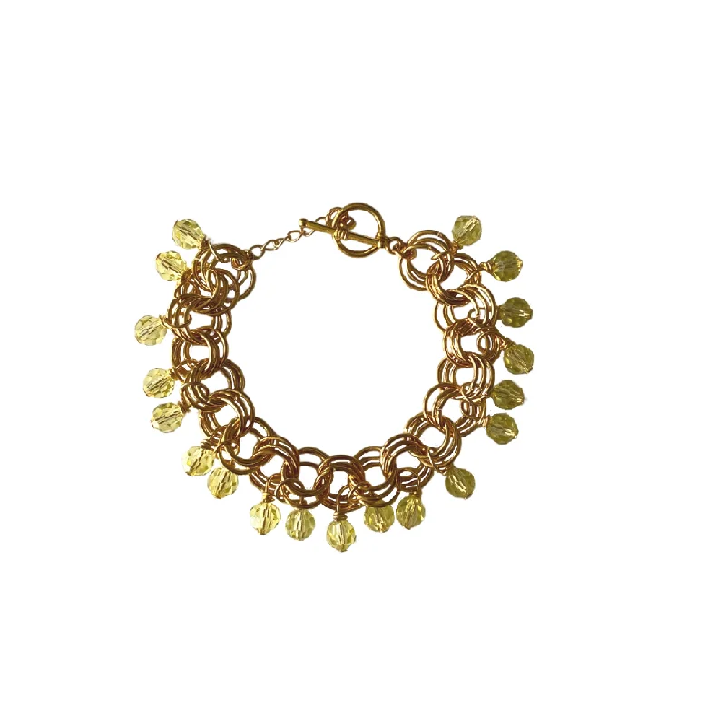 Fashionable Rope Bracelet-The Donna Bracelet in Jonquil