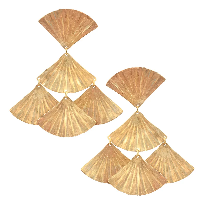 Layered Gold Earrings-Granada Earrings