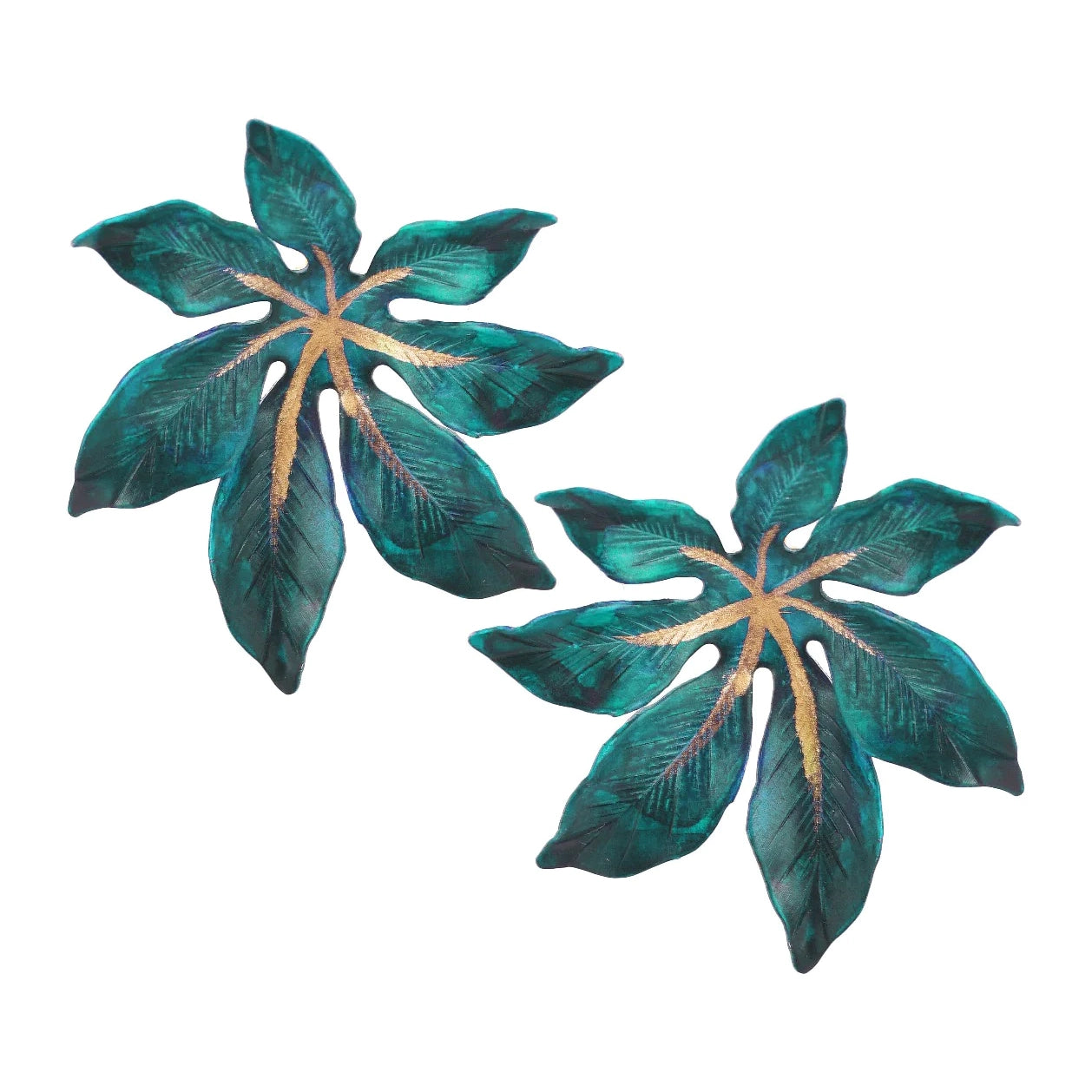 Small Drop Earrings-Teal Laila Earrings