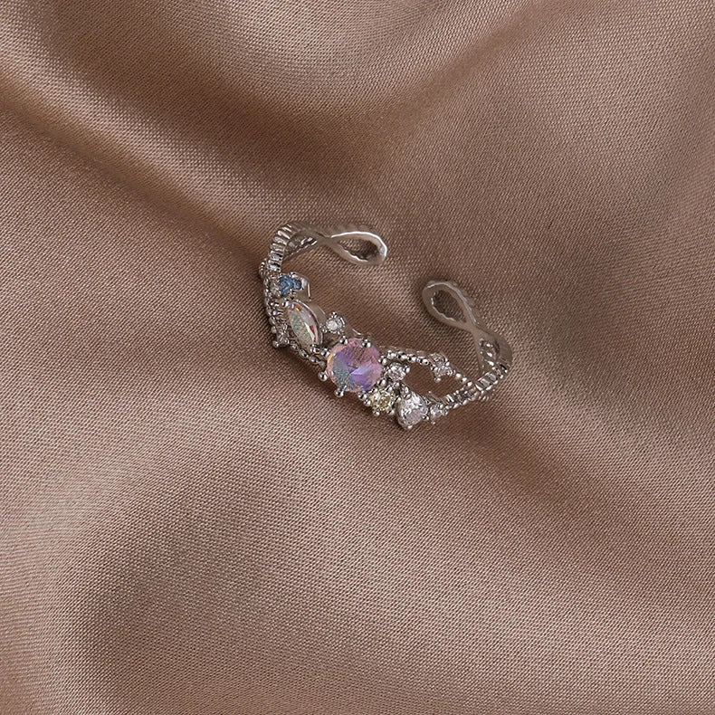 18# 21702c Pink Diamond Twist (Silver)