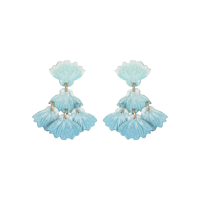 Small Gold Earrings-Azure Mini Mimosa