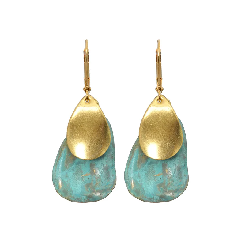 Big Gold Earrings-Pela Earrings