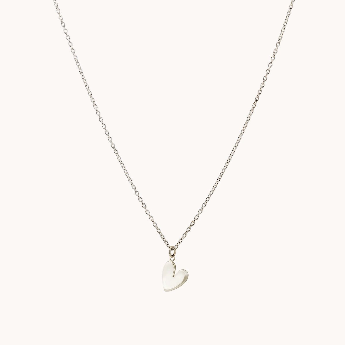 Modern Gold Necklace-lovely necklace silver - sterling silver