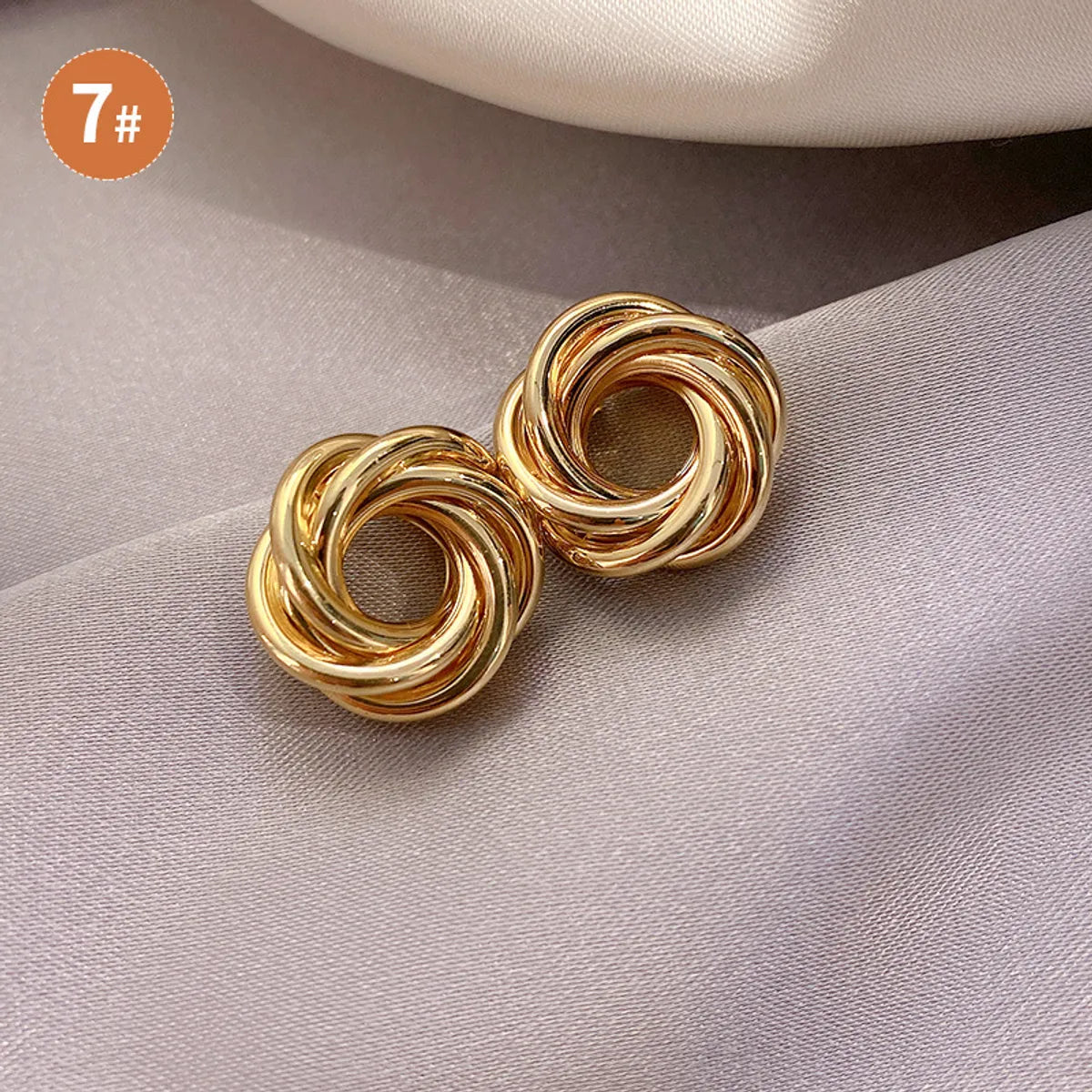 16# Silver Needle-Gold (Twist Flower)