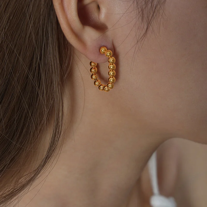 F1130-Gold Earrings