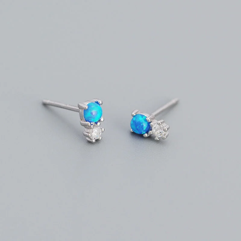 White Gold Color (Blue Opal)