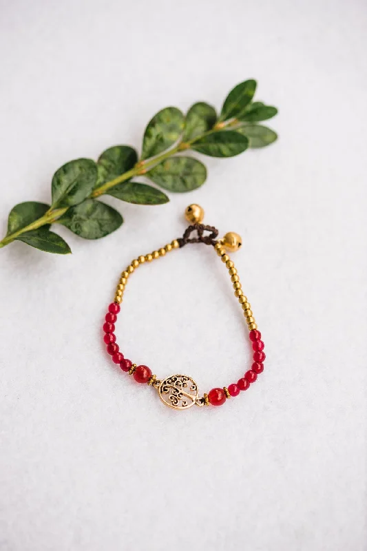 Designer Beaded Bracelet-Enchanting Rose Bracelet