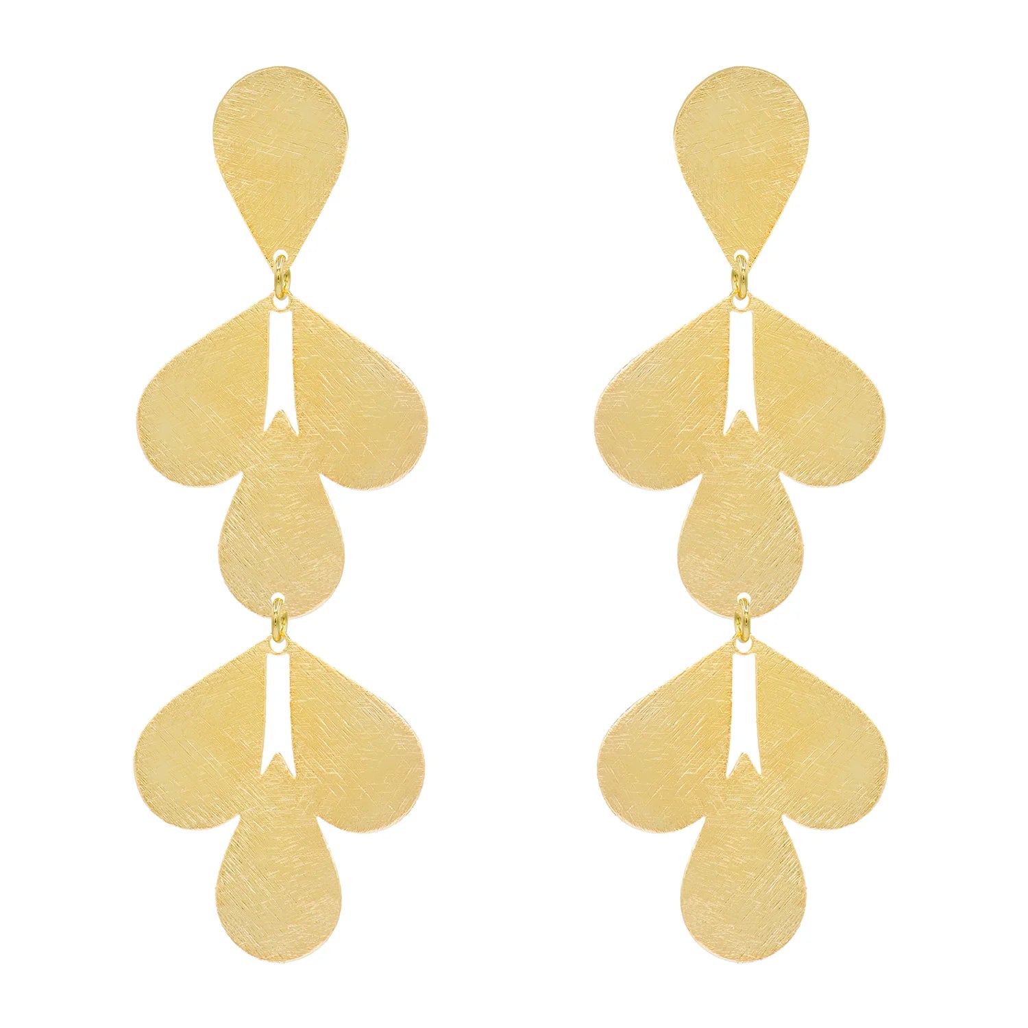 Large Drop Earrings-Atlaua Earrings