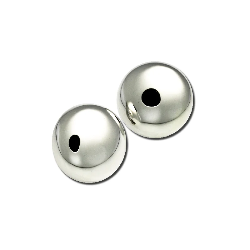 Bridesmaid Earrings-Classic Button Earring