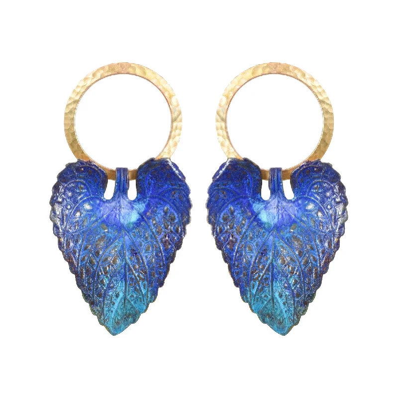 Chic Hoops for Women-Wild Violet Earrings