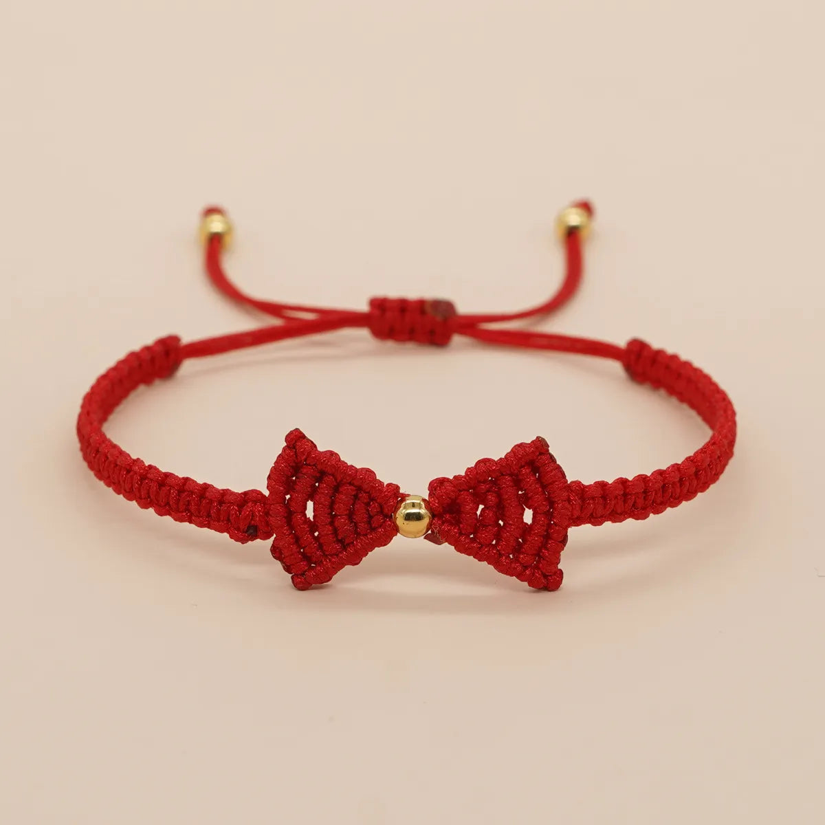 Vintage Diamond Ring-Bohemian Bow Knot Rope Knitting Women's Bracelets