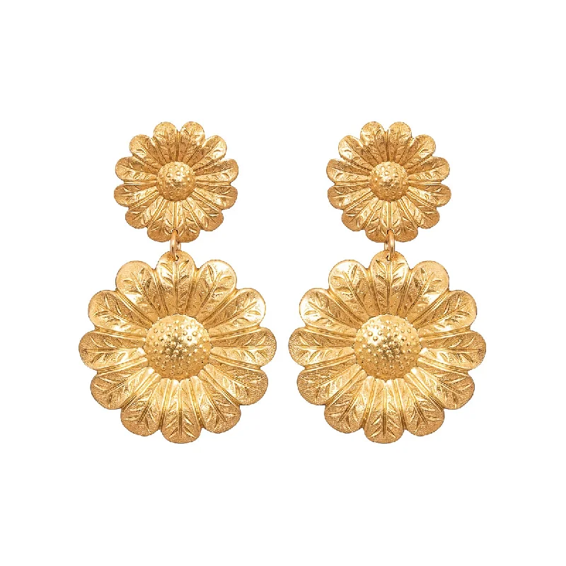 Large Statement Earrings-Little Daisy Earrings