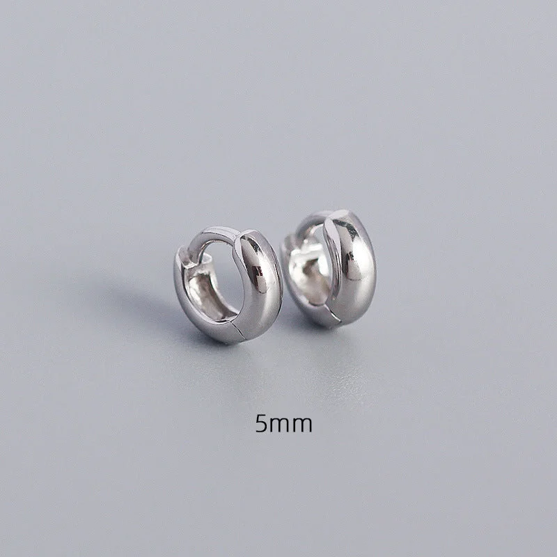 5mm White Gold Color