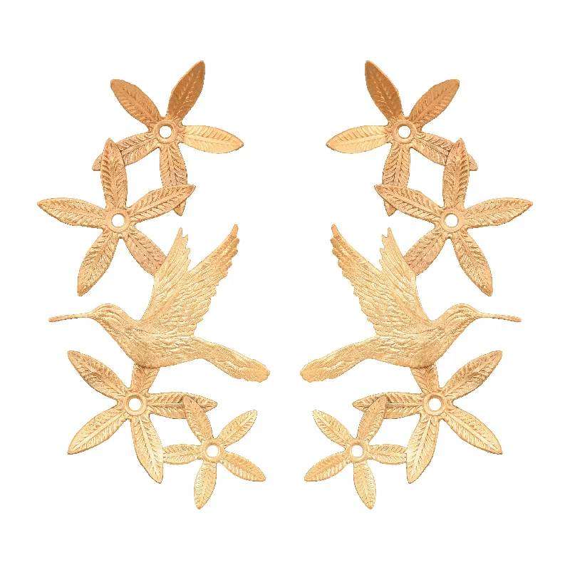 Black Diamond Earrings-Tropique D'Or Earrings