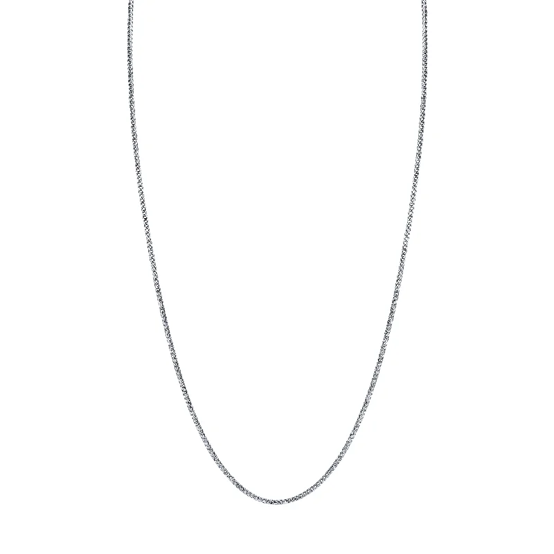 Black Diamond Necklace-Men's Small Franco Chain | Ready to Ship