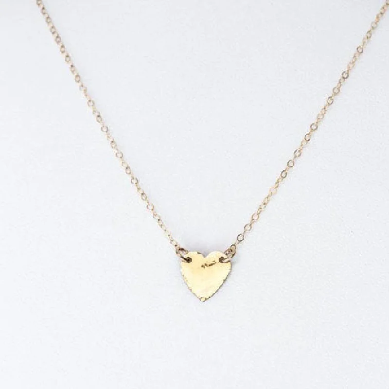 Diamond Heart Necklace-Bethany Heart Necklace