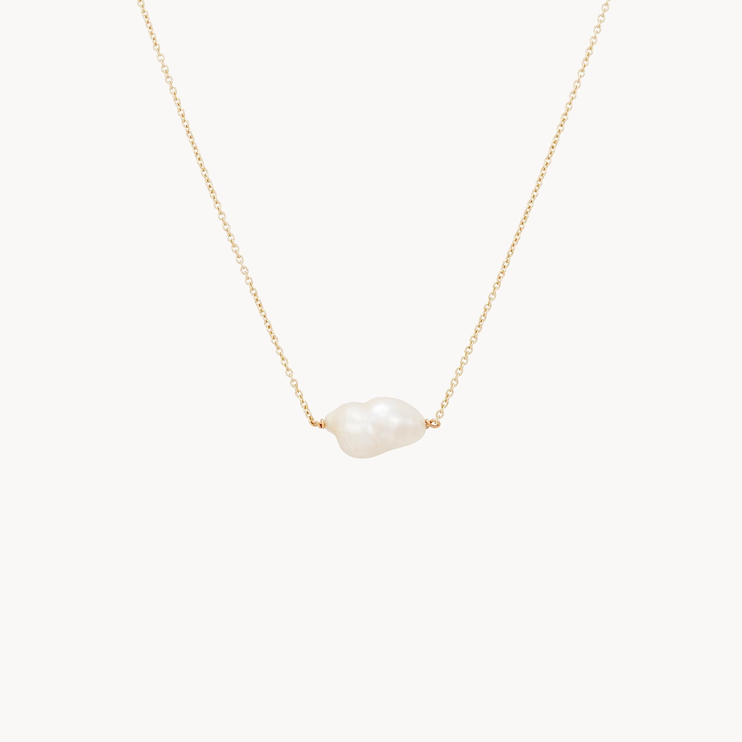 Custom Engraved Necklace-sofia perla necklace - 14k yellow gold necklace with pearl