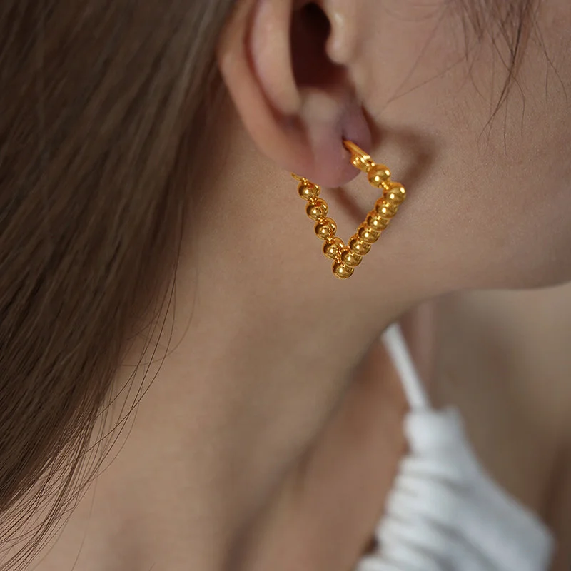 F1131-Gold Earrings