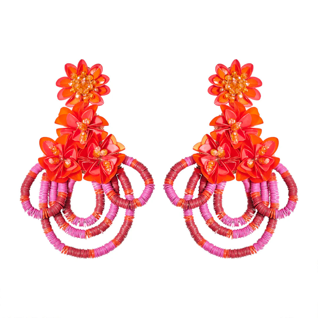 Trendy Hoop Earrings-Flor Luxe Earrings