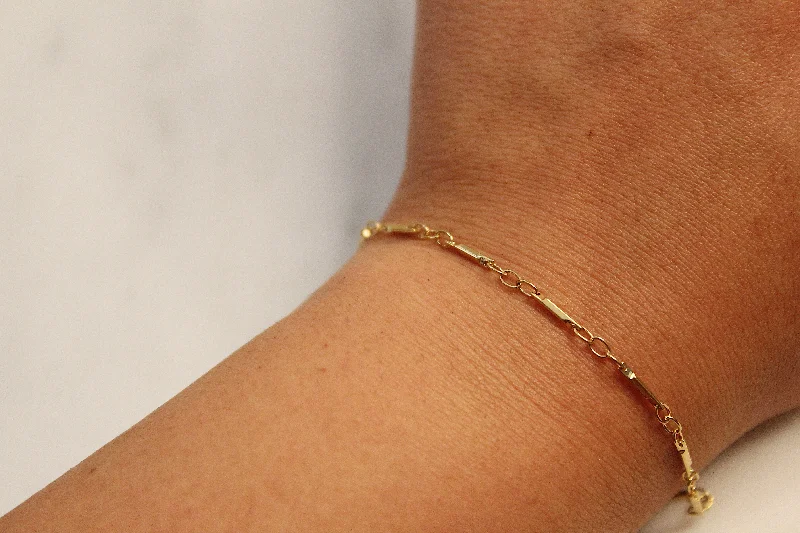 Simple Silver Chain Bracelet-Isabel Chain Bracelet