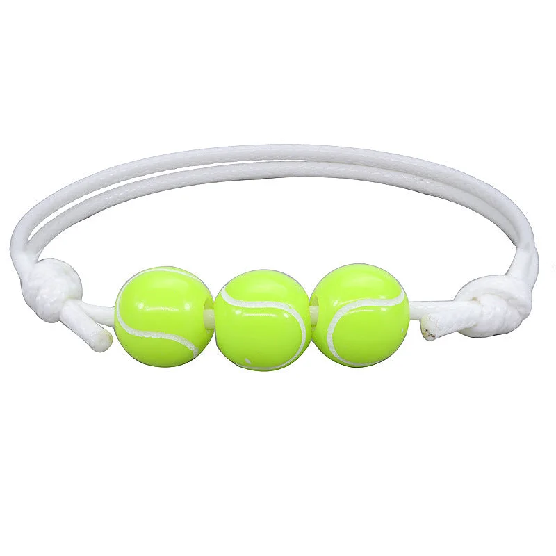 6 White Wire Tennis